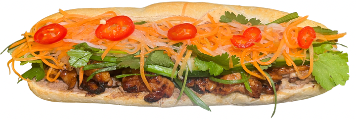 Bánh Mì Beef Lemongrass