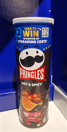 Pringles hot & spicy