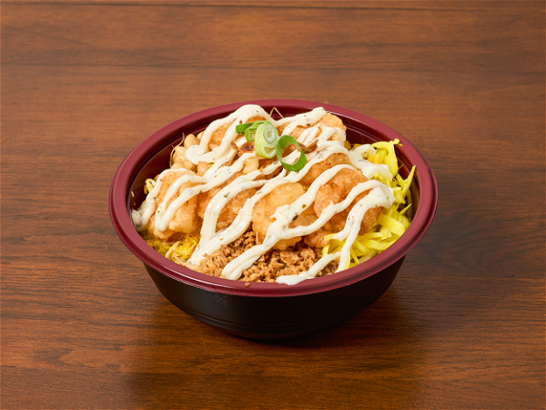 Hot bowl garnalen