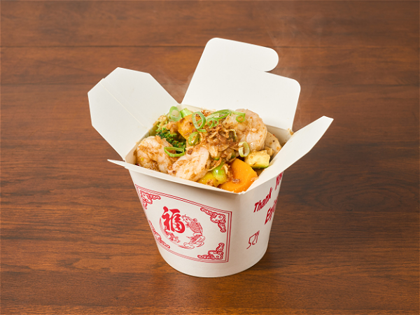 Wok Tonado garnalen