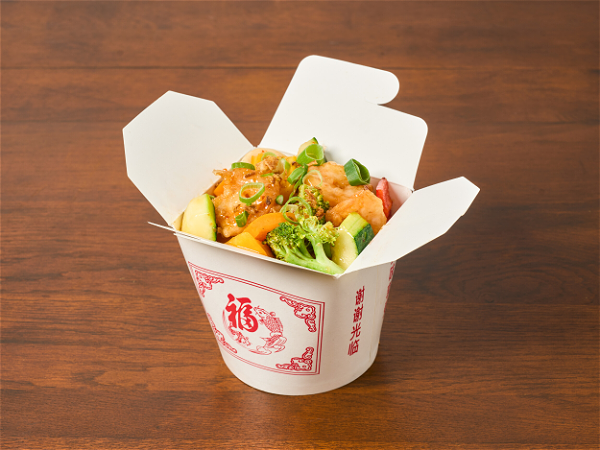Wok garnalen chilisaus