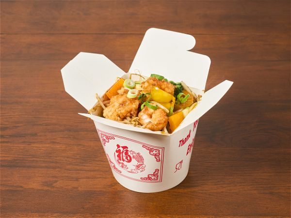 Wok garnalen tjaptjoy