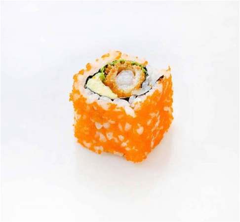 Masago ebi roll