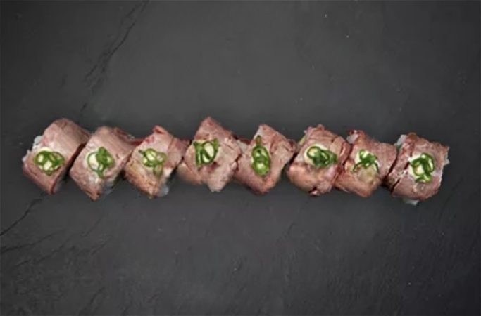 Truffle beef roll