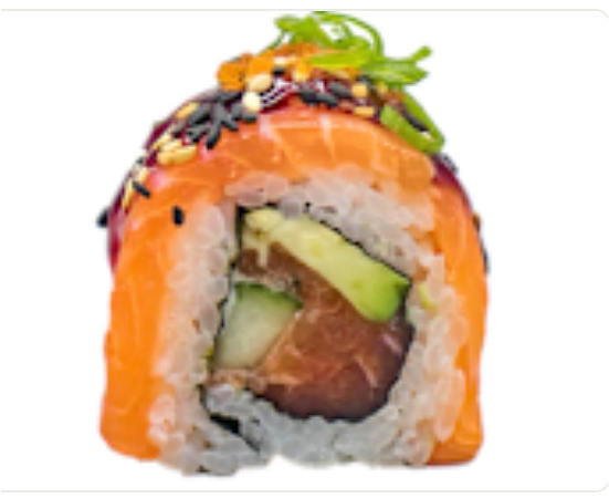 Soft shell sake roll