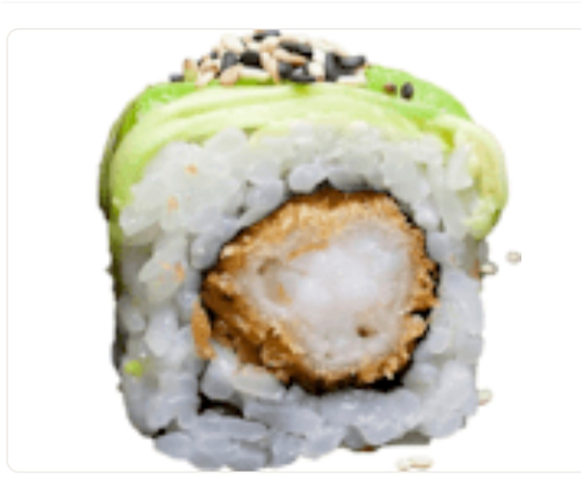 Soft shell ebi roll