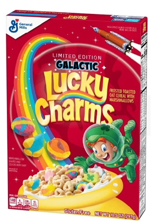 Lucky Charms Galactic Kellogs