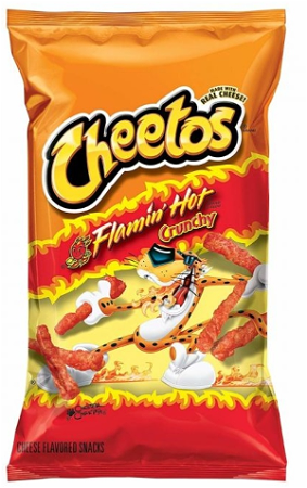 Cheetos Flamin Hot Crunchy