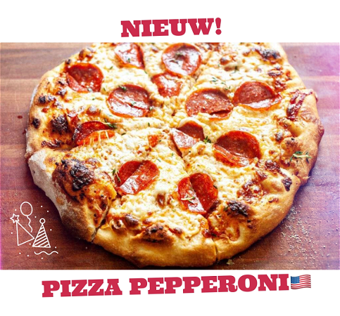 Pizza pepperoni - NIEUW! 
