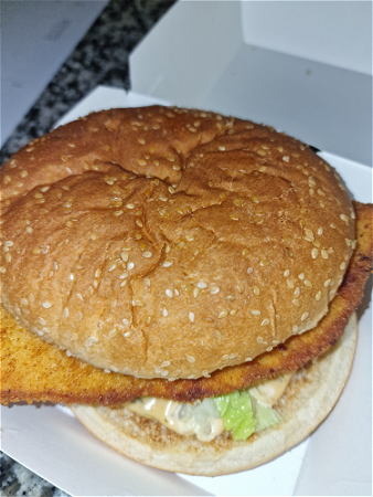 Bacon Chicken Burger.