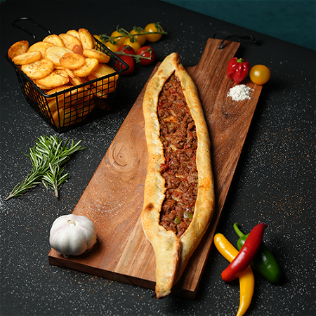 Pide Kusbasi (Stukjes Vlees) menu