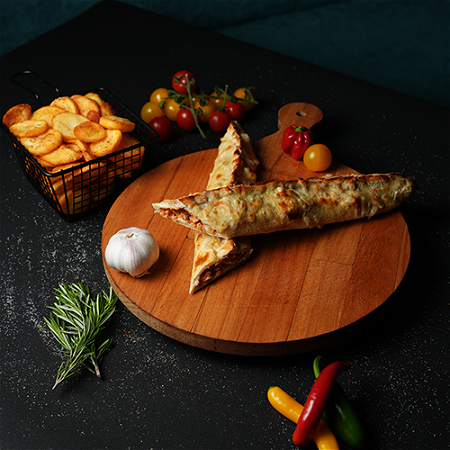 Pide Patatesli (Aardappel) menu