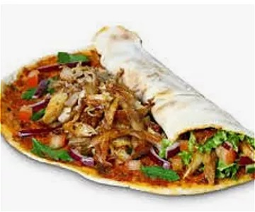 Lahmacun met vlees