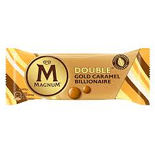 Magnum double gold caramel billionaire