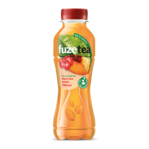 Fuze Tea Black Tea Peach Hibiscus 40cl