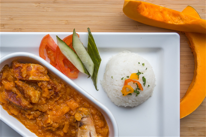 Pompoen zoutvlees (Beschikbaar na 15uur)