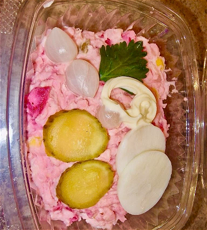 Surinaamse huzaren salade met kip