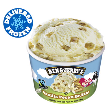 Ben & Jerry's Vanilla Pecan Brittle 100ml