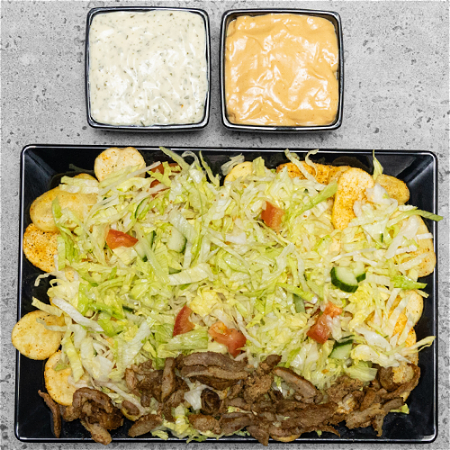 Kapsalon shoarma groot