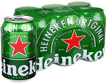 Sixpack Heineken