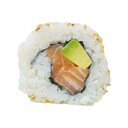 Zalm avocado roll