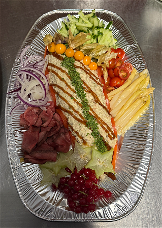 *nieuw* luxe rundvleessalade (+/- 5 personen)