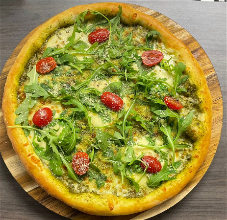 Pizza Pesto Mozzarella