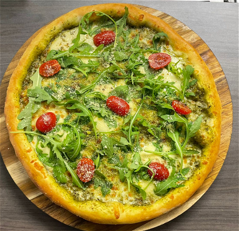 Pizza Pesto Mozzarella