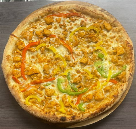 Pizza kip Sate