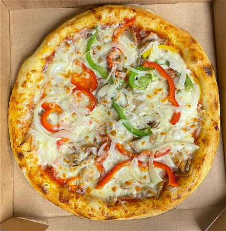 Pizza kalf doner 26cm
