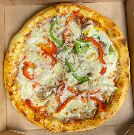 Pizza kalf doner 33cm