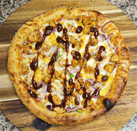 Pizza BBQ Pollo cheddar 33cm