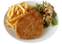 Zigeunerschnitzel menu