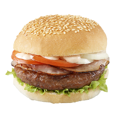 Bacon-cheese grillburger