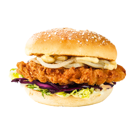 Cheese kipfiletburger