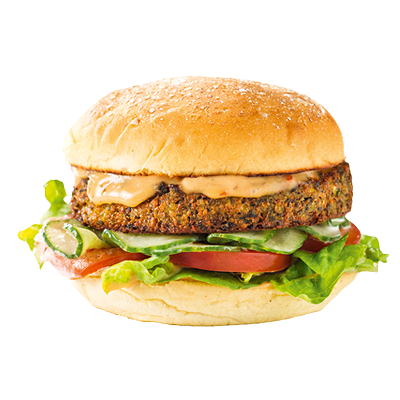 Vegetarische burger relich