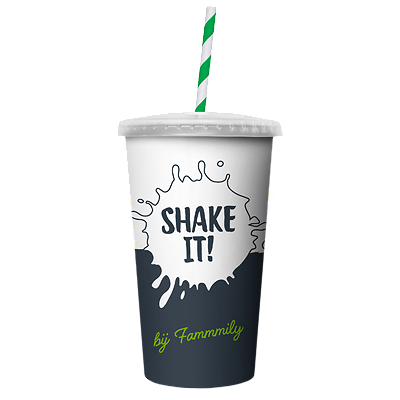 Milkshake aardbeien klein