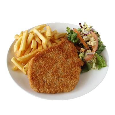 Schotel wienerschnitzel