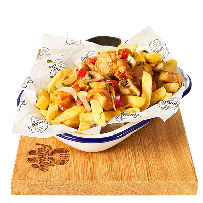 Frites chili chicken