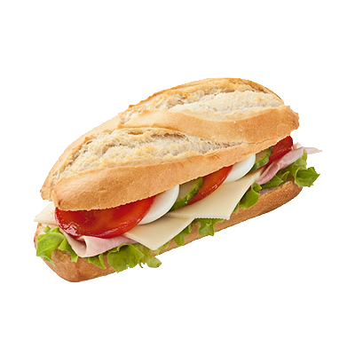 Broodje kaas, tomaat en komkommer