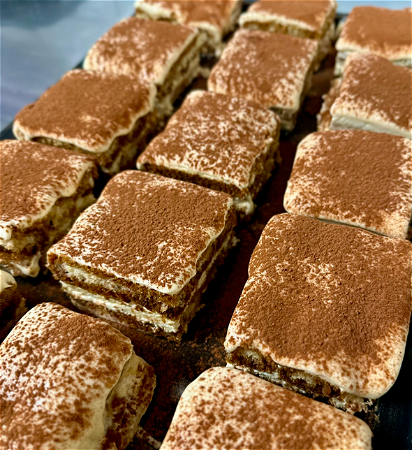 Tiramisù schaal 6 pers.