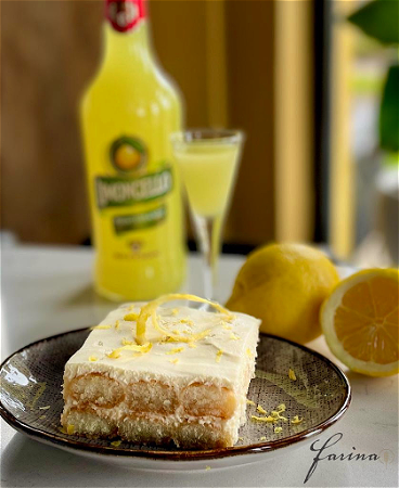 Tiramisù Limoncello schaal 6 pers.