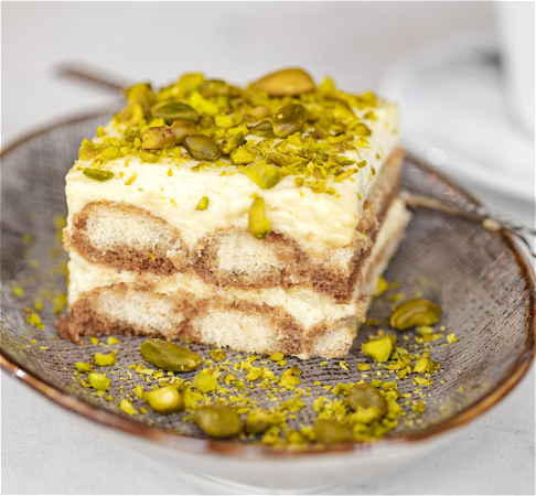 Tiramisù Pistacchio schaal 6 pers.