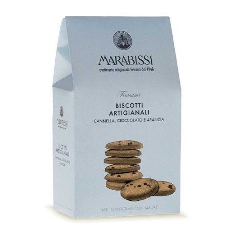 Marabissi Biscotti canella, cioccolato e arancia
