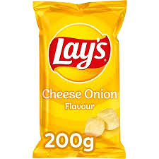 Lays cheese onion 200gr