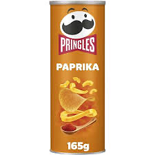 Pringles paprika 165gr