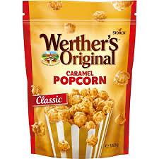 Caramel popcorn werthers