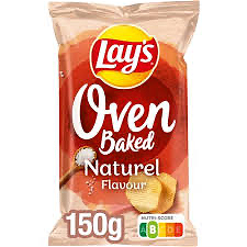 Lays oven baked naturel 150g