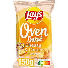 Lays oven baked cheese onion 150g