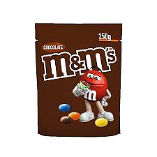 M&m chocolade 250gr